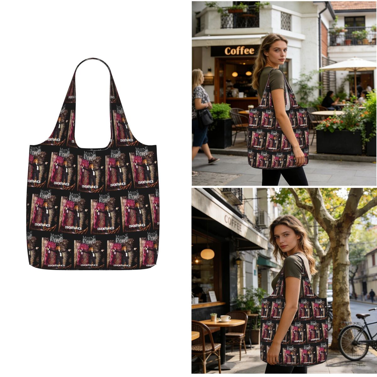 Women Bags Farmers - Stade De France Mylene Farmer Shopping