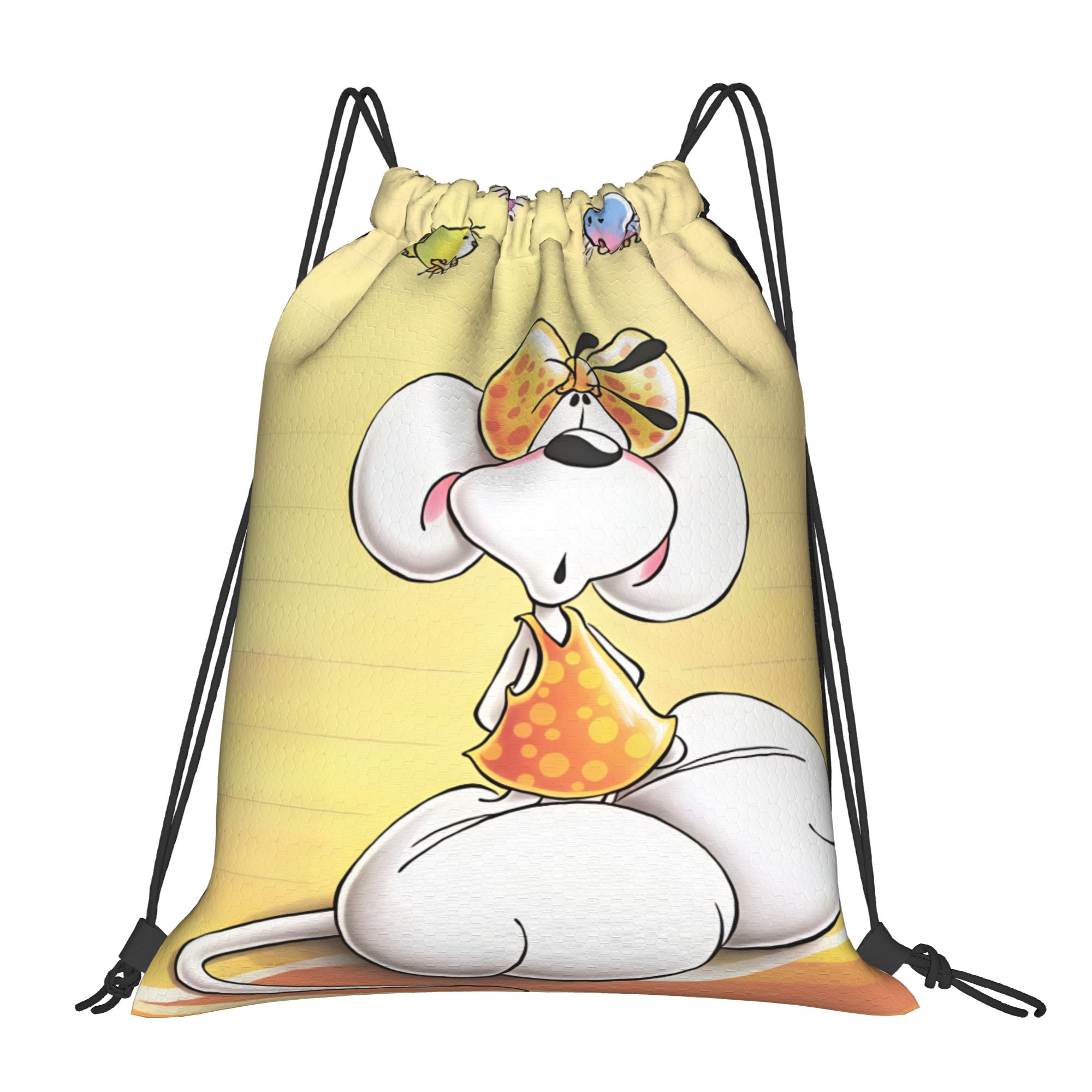 Women'S Yoga Bags - Cartoon D-Diddl Drawstring Bag YSK Fashion