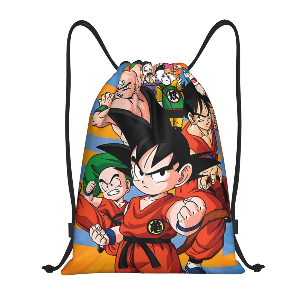 Women'S Yoga Bags - Custom DBZ G-Gokues Cartoon Drawstring Bags