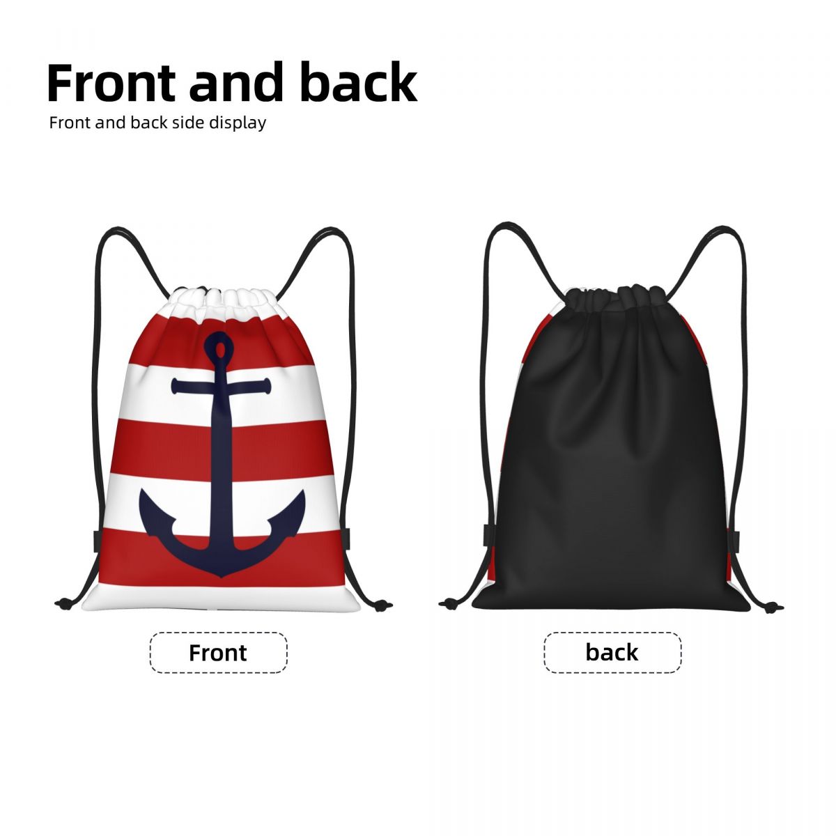Nautical Navy Blue Anchor On R - Women'S Yoga Bags review and price