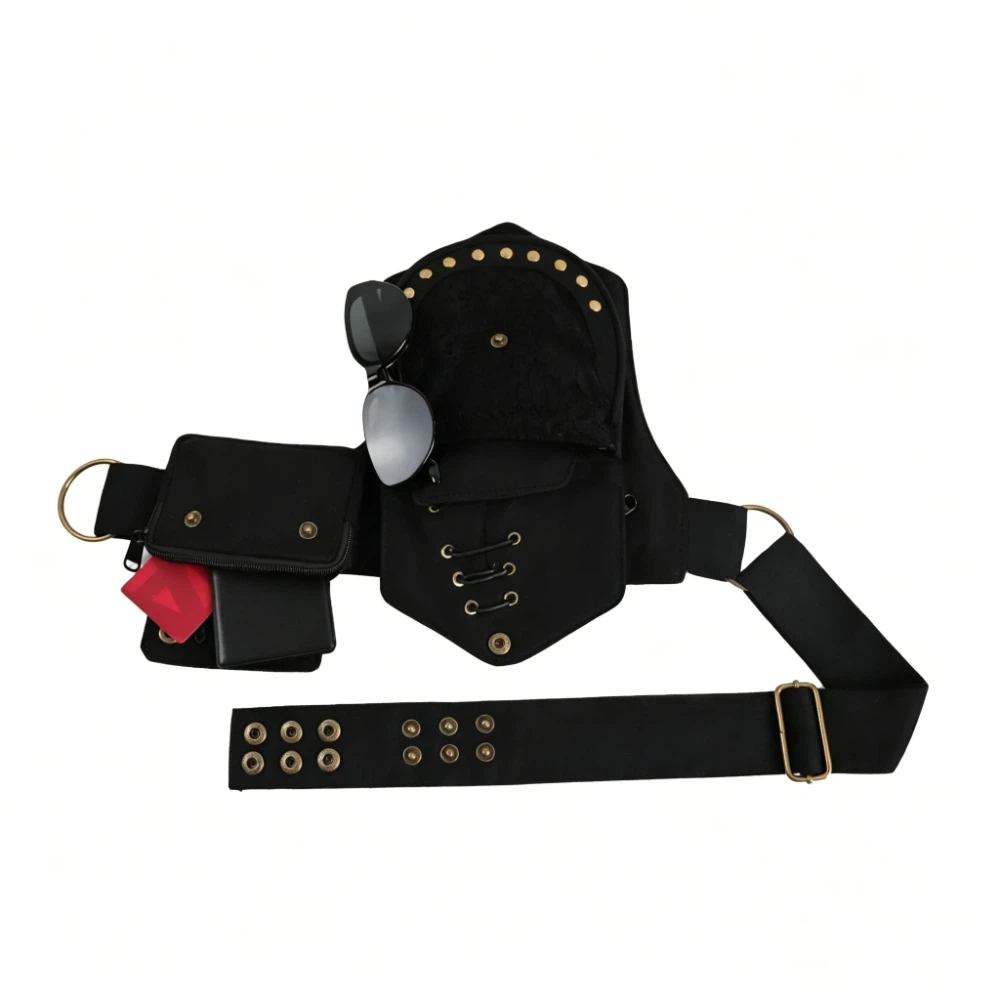 Adjustable Strap Punk Style Be - Women'S Bum Bags review and price