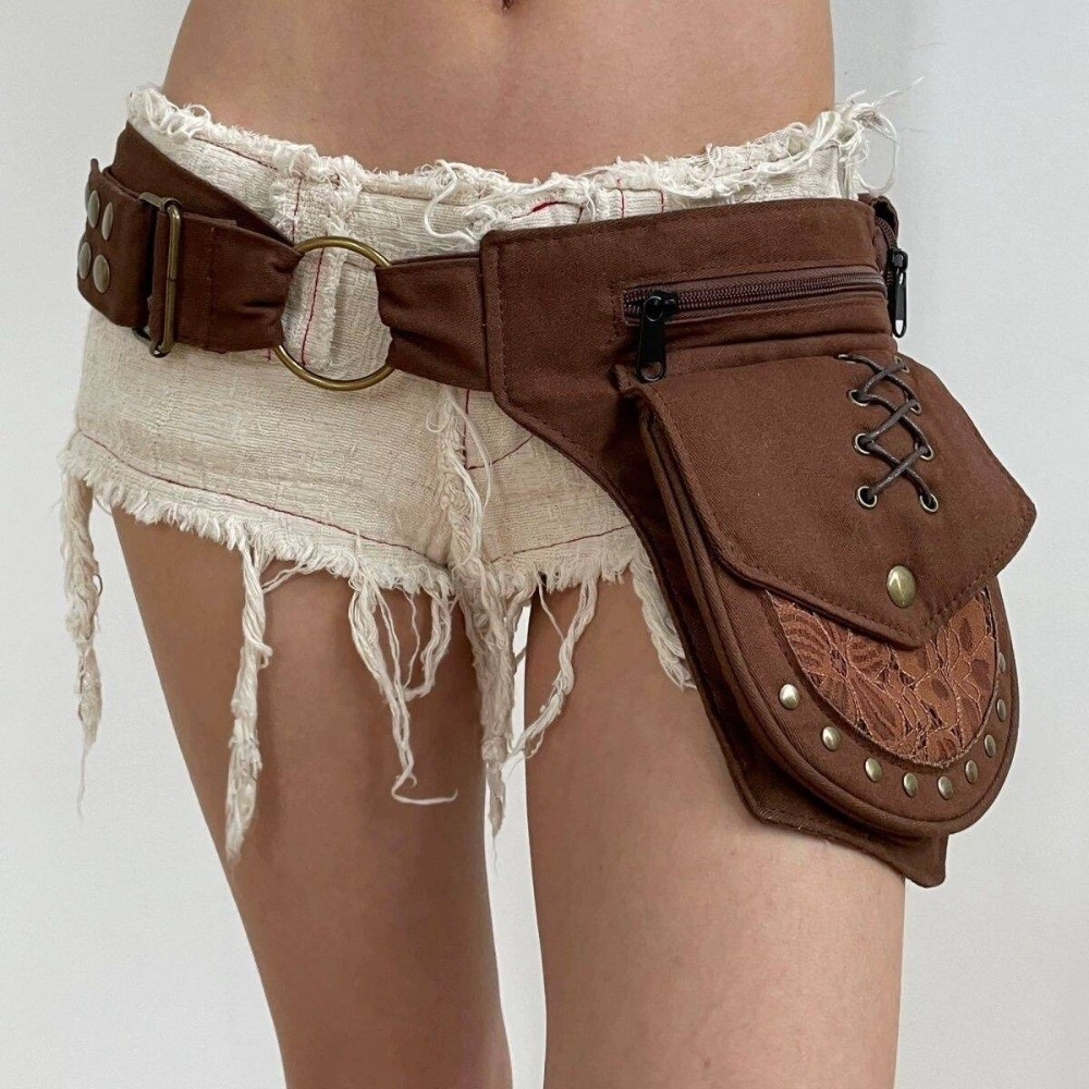 Adjustable Strap Punk Style Be - Women'S Bum Bags review and price
