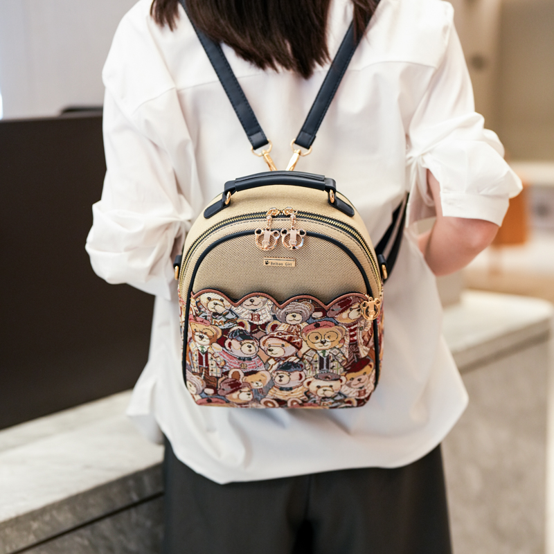 Mini backpack cartoon shoulder - Mini Backpack Women review and price