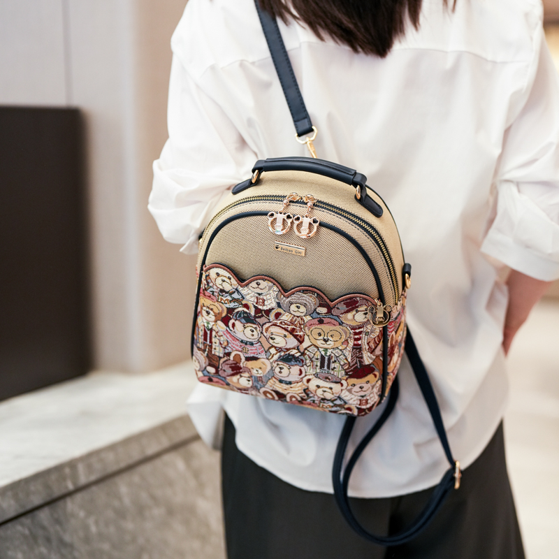 Mini backpack cartoon shoulder - Mini Backpack Women review and price