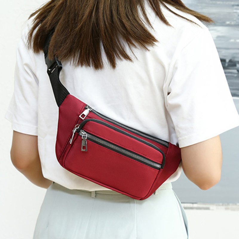 Oxford Cloth Waist Bag Zipper  - Women'S Bum Bags review and price