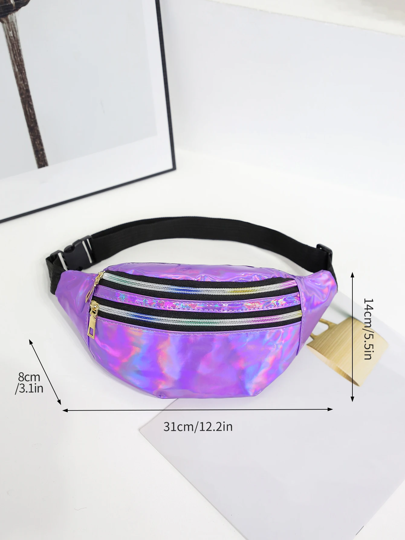 Laser Fanny Pack Belt Bag for  - Women'S Bum Bags review and price
