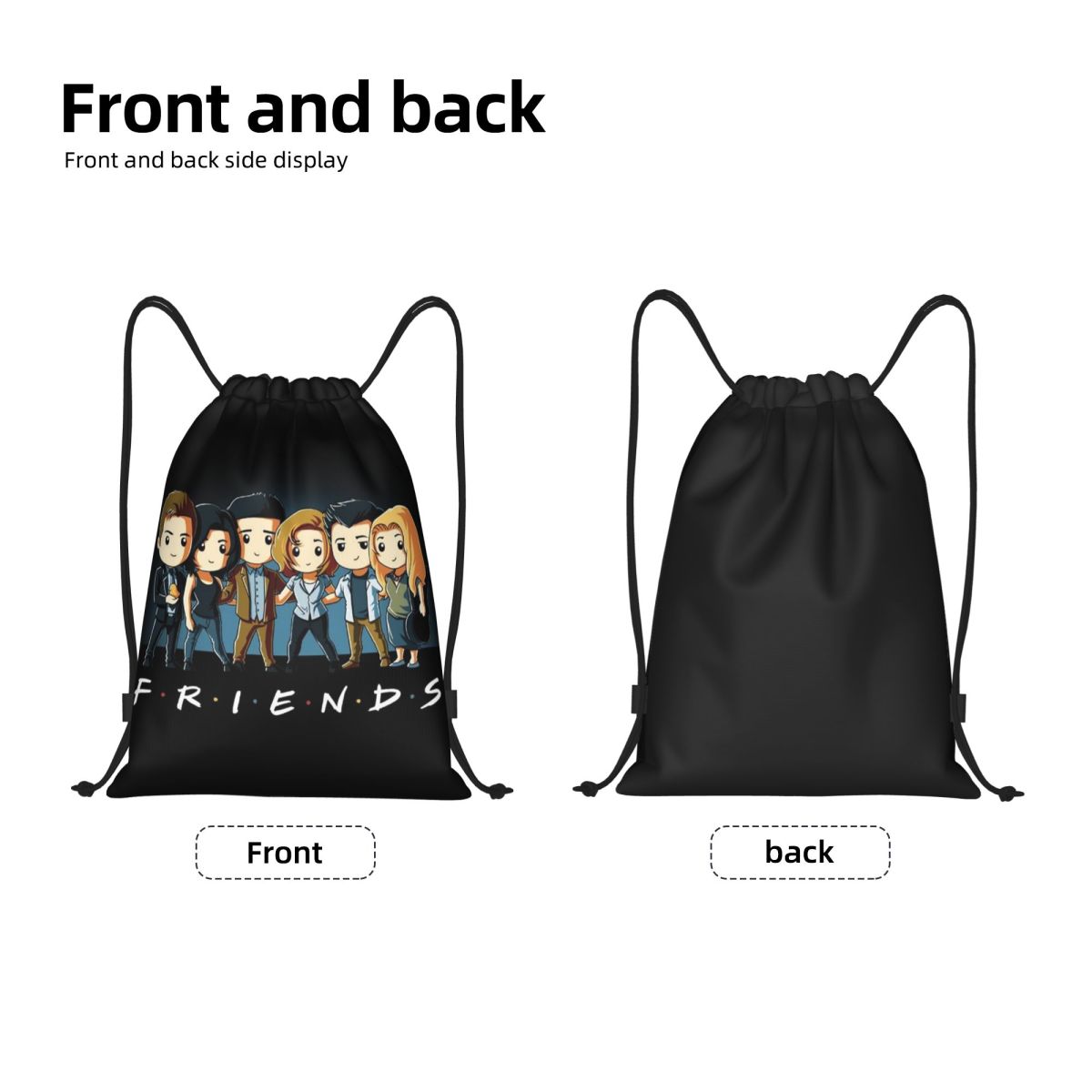 Custom Friends Characters Cart - Women'S Yoga Bags review and price