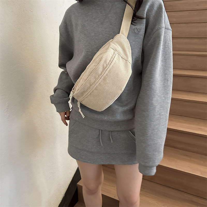Women Waist Bag Corduroy Stude - Women'S Bum Bags review and price