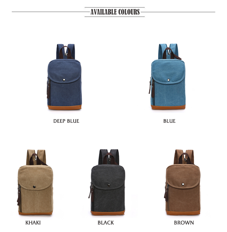 Men's Canvas Mini Backpack Men - Mini Backpack Women review and price