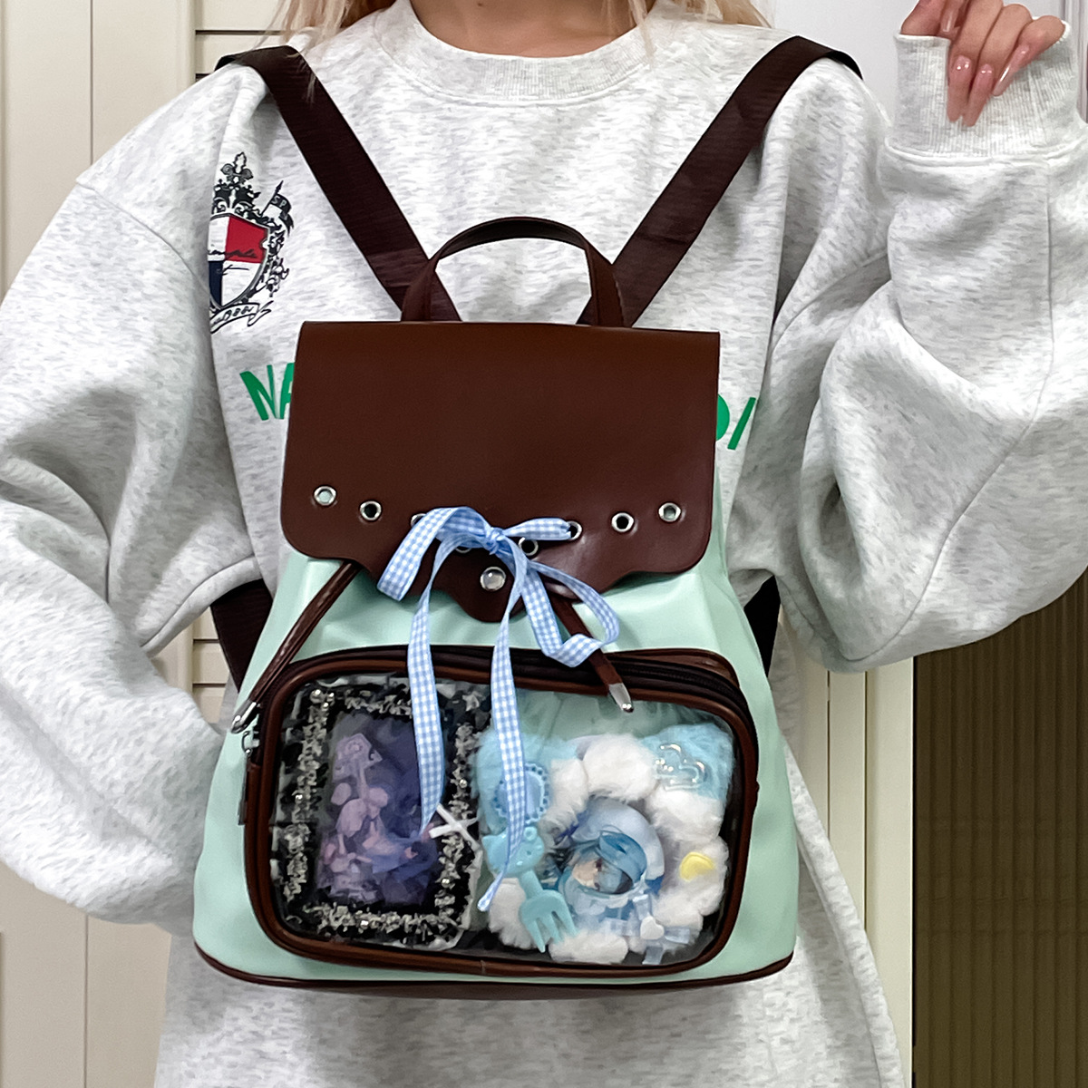 Kawaii Backpack Women Patchwor - Mini Backpack Women review and price