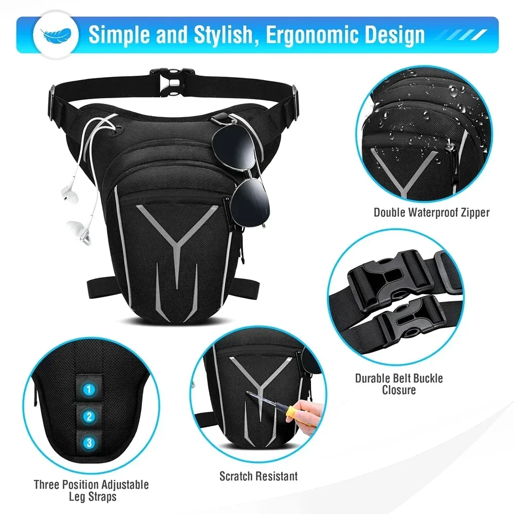 Waterproof Drop Leg Bag Thigh  - Women'S Bum Bags review and price