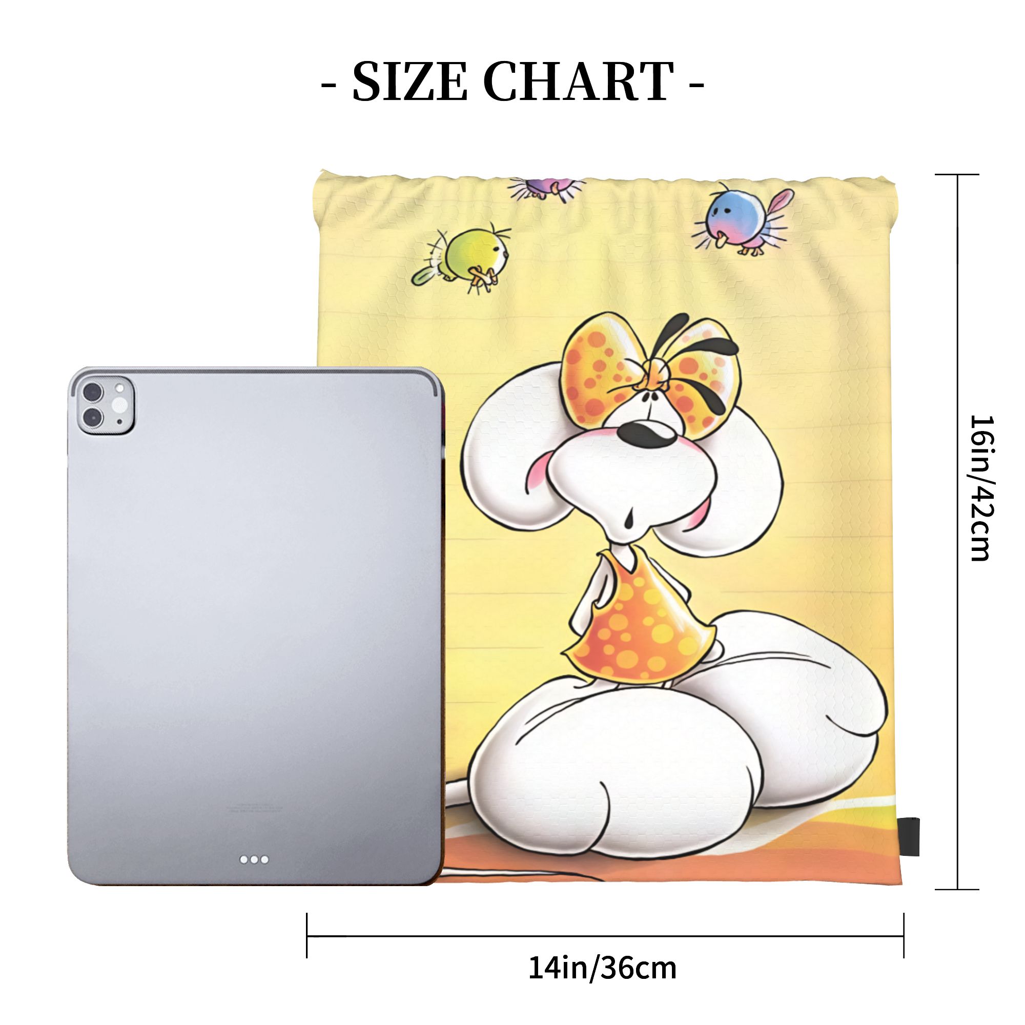 Cartoon D-Diddl Drawstring Bag - Women'S Yoga Bags review and price