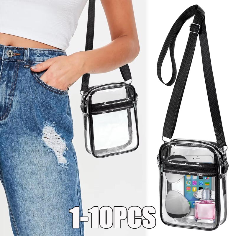 1-10PCS Women Clear Crossbody  - Women Bags And Purses review and price
