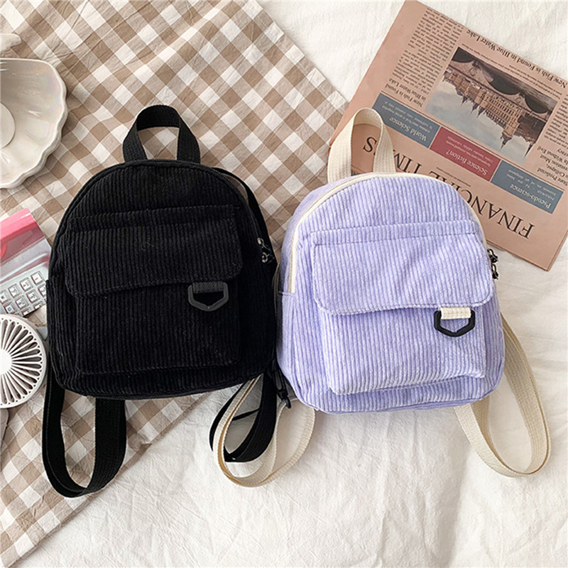Solid Color Mini Backpack Cord - Mini Backpack Women review and price