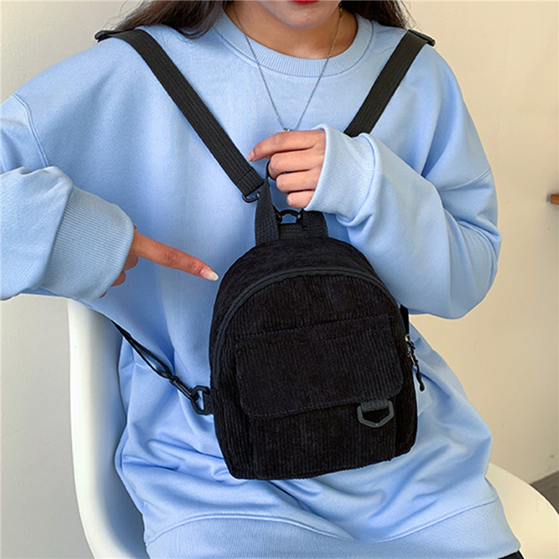 Solid Color Mini Backpack Cord - Mini Backpack Women review and price