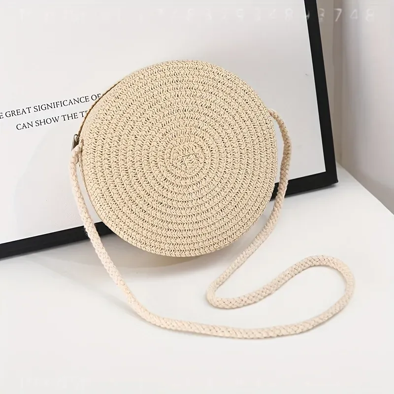 Round Woven Rattan Crossbody B - Women Bags And Purses review and price