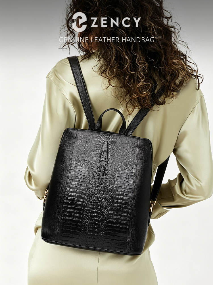Zency Women's Crocodile Leathe - Mini Backpack Women review and price